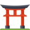 Shinto Shrine emoji on Facebook